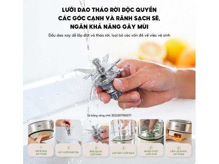 Máy làm sữa hạt Bear SB-SH17V 1.75 lít