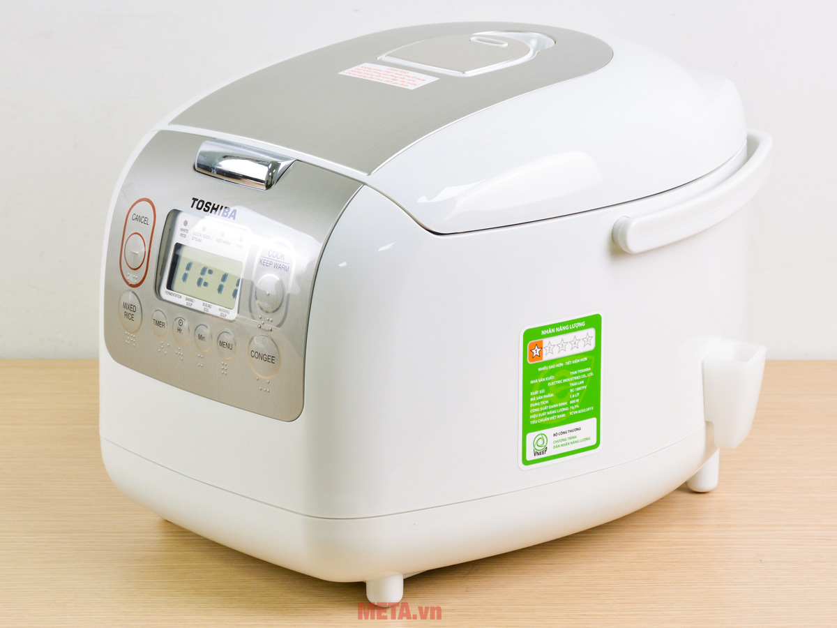 Nồi cơm điện tử 1.8 lít Toshiba RC-18NTFV(W)/RC-18NTF(W)