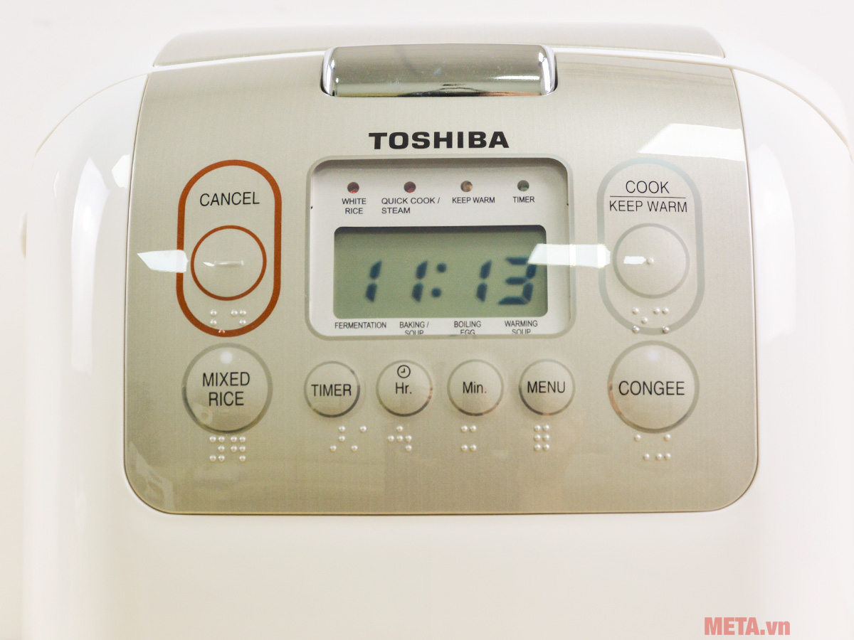 Nồi cơm điện tử 1.8 lít Toshiba RC-18NTFV(W)/RC-18NTF(W)