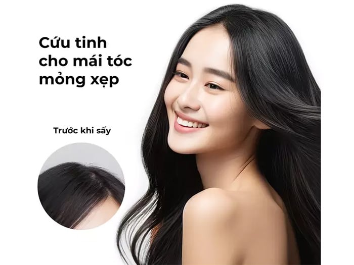 Máy sấy tóc Halio Plasma Hair Dryer dành cho tóc mỏng Spring Breeze