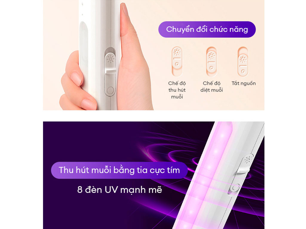 Vợt muỗi gấp gọn Lumias ESD-3500W Pro