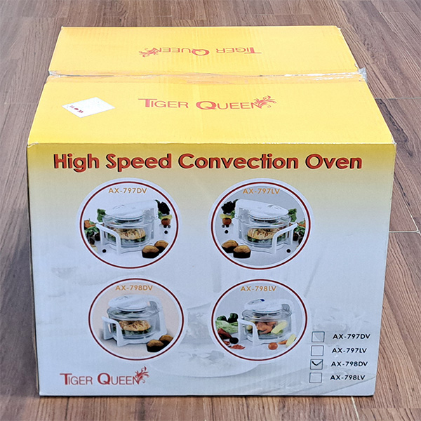 Lò nướng thủy tinh Tiger Queen AX-798DV 11 lít (trắng)