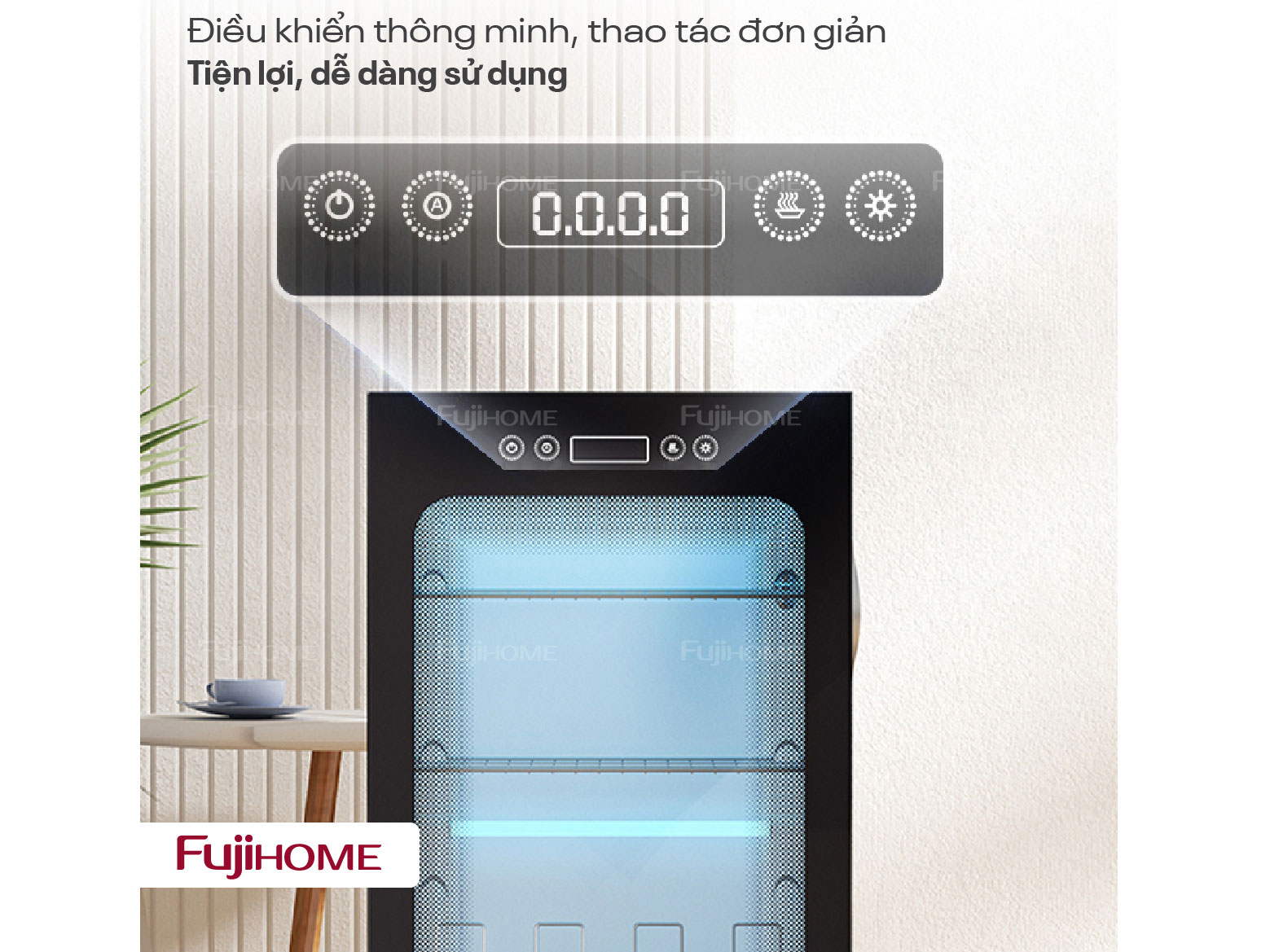 Tủ sấy giày dép khử trùng FujiHome SD68