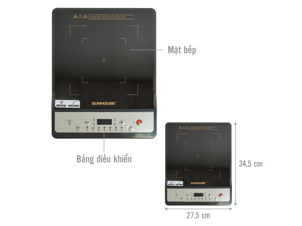 Bếp từ đơn Sunhouse SHD6157