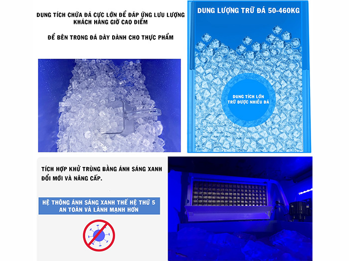 Máy làm đá K-Max công suất 80kg/ngày DY150 (MJI-320)