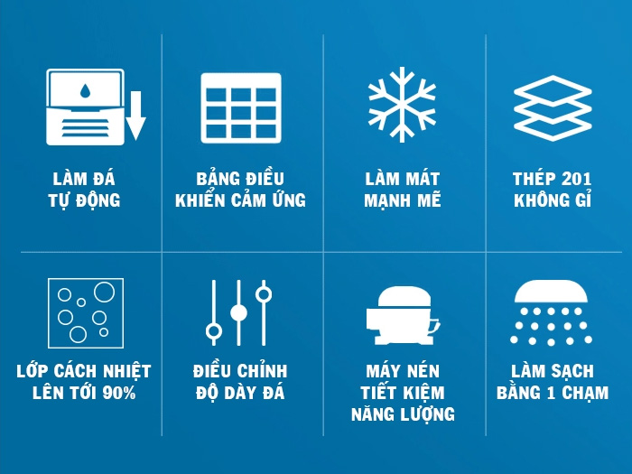 Máy làm đá K-Max công suất 80kg/ngày DY150 (MJI-320)