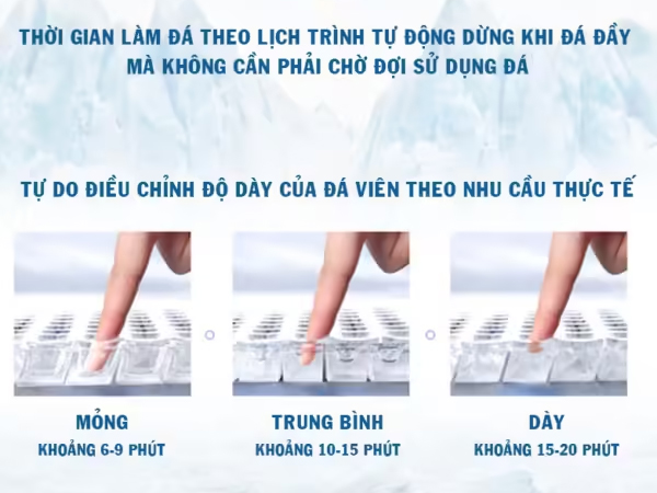 Máy làm đá viên K-Max SY150 (35 kg/ngày)