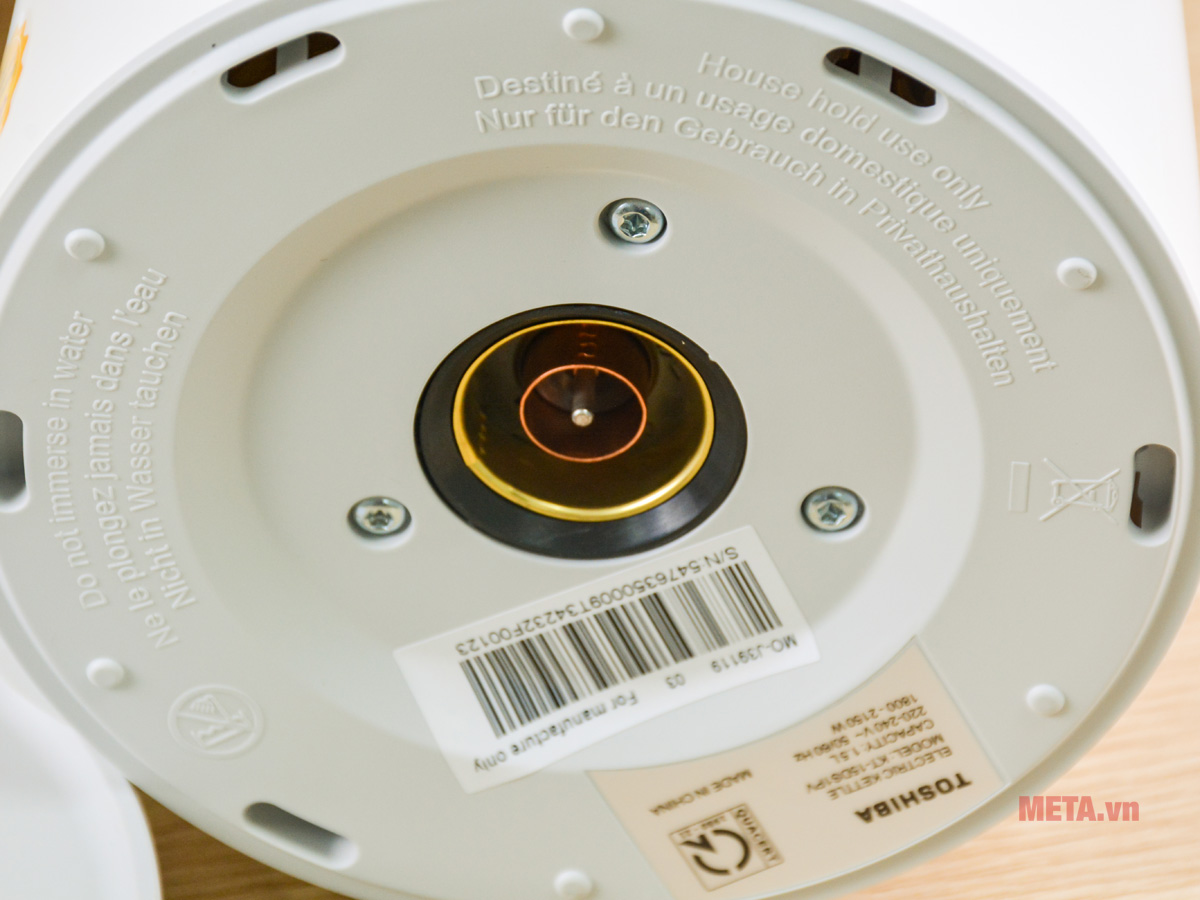 Bình đun siêu tốc Toshiba 1.5 lít KT-15DS1PV