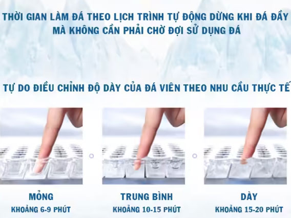 Máy làm đá K-Max QH400 (150 kg/ngày)