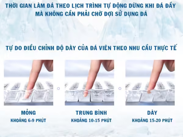 Máy làm đá K-Max QH700 (MJS-700) (250 kg/ngày)