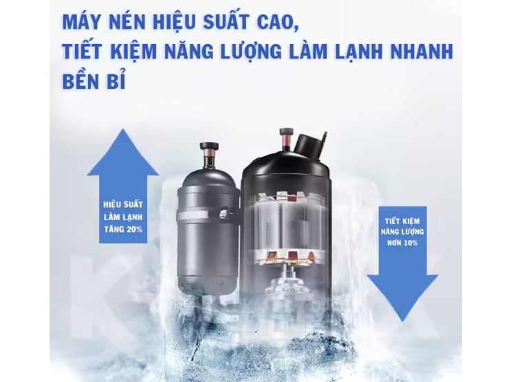 Máy làm đá K-Max QH1000 (300 kg/ngày)