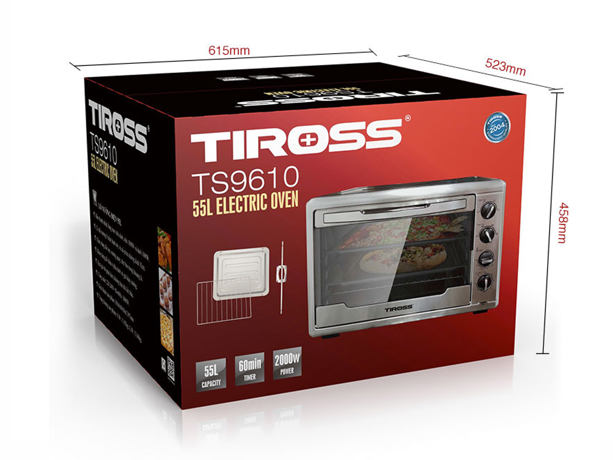 Lò nướng Tiross TS9610 - 55 lít