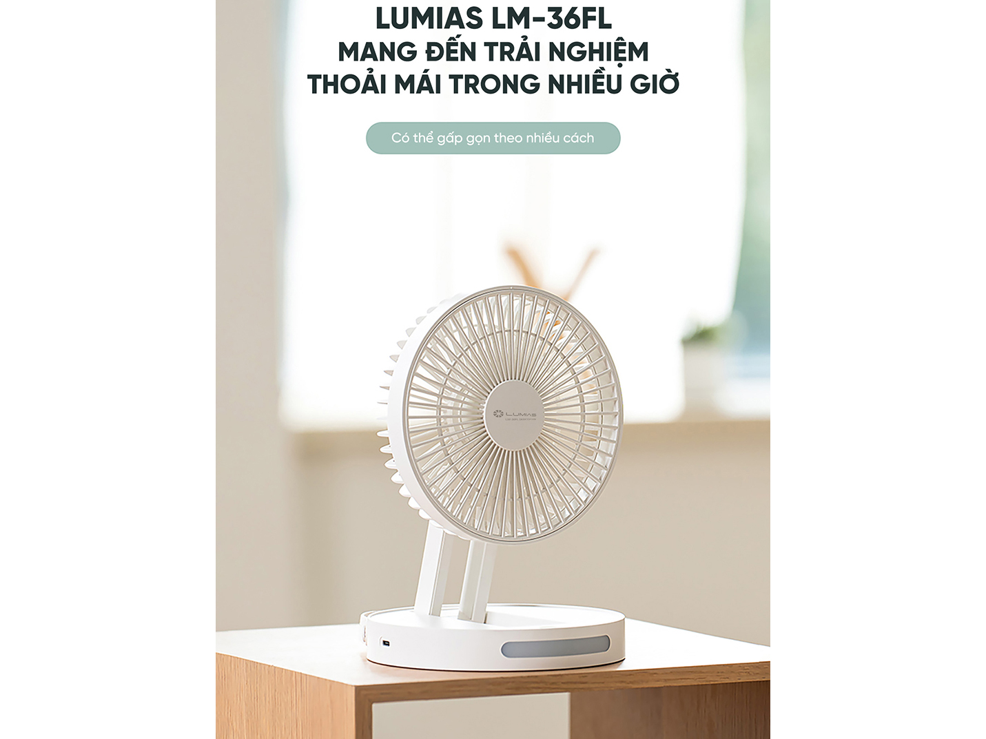 Quạt để bàn Lumias LM-36FL