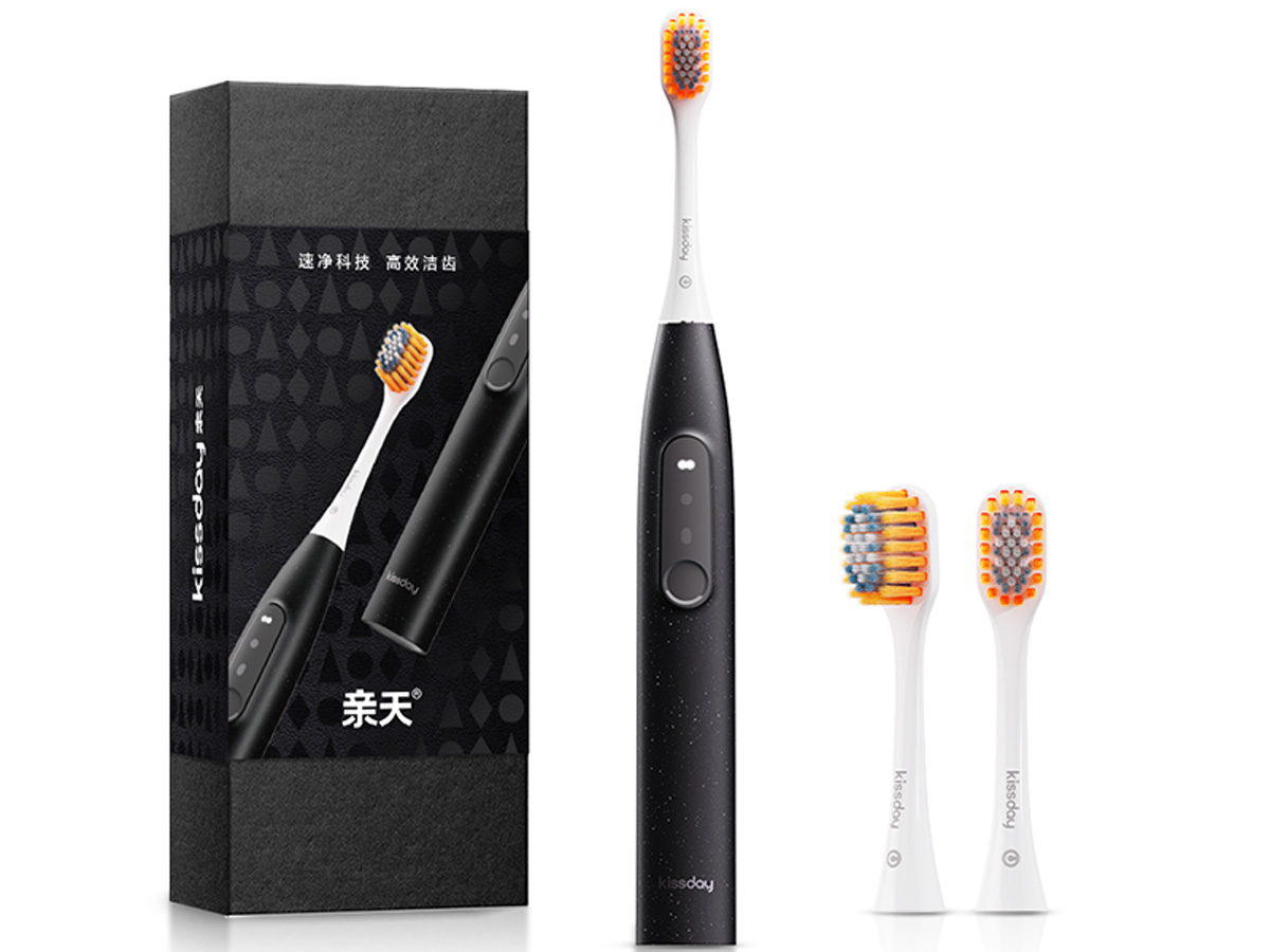 Bàn chải điện sóng siêu âm kissday K1