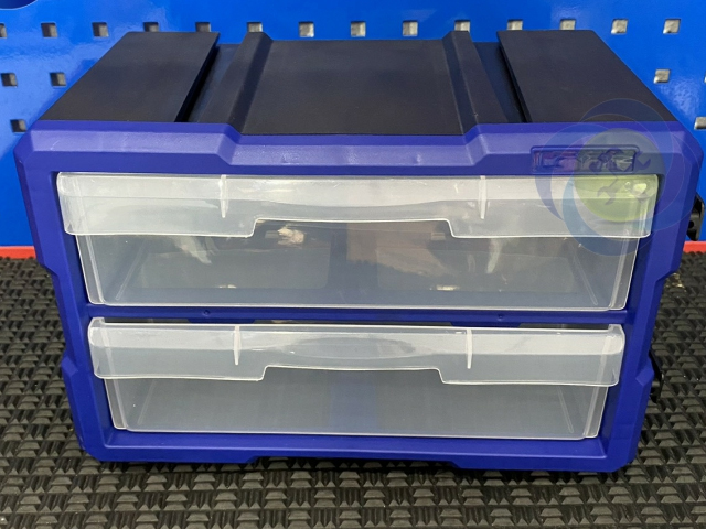 Hộp đựng đồ nghề 2 ngăn bằng nhựa Workpro WP283012