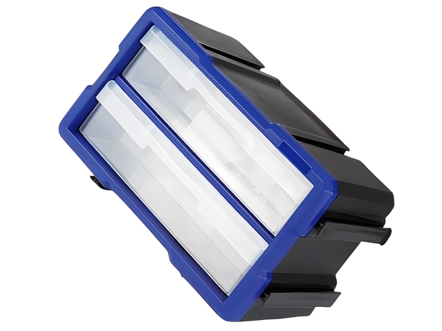 Hộp đựng đồ nghề 2 ngăn bằng nhựa Workpro WP283012