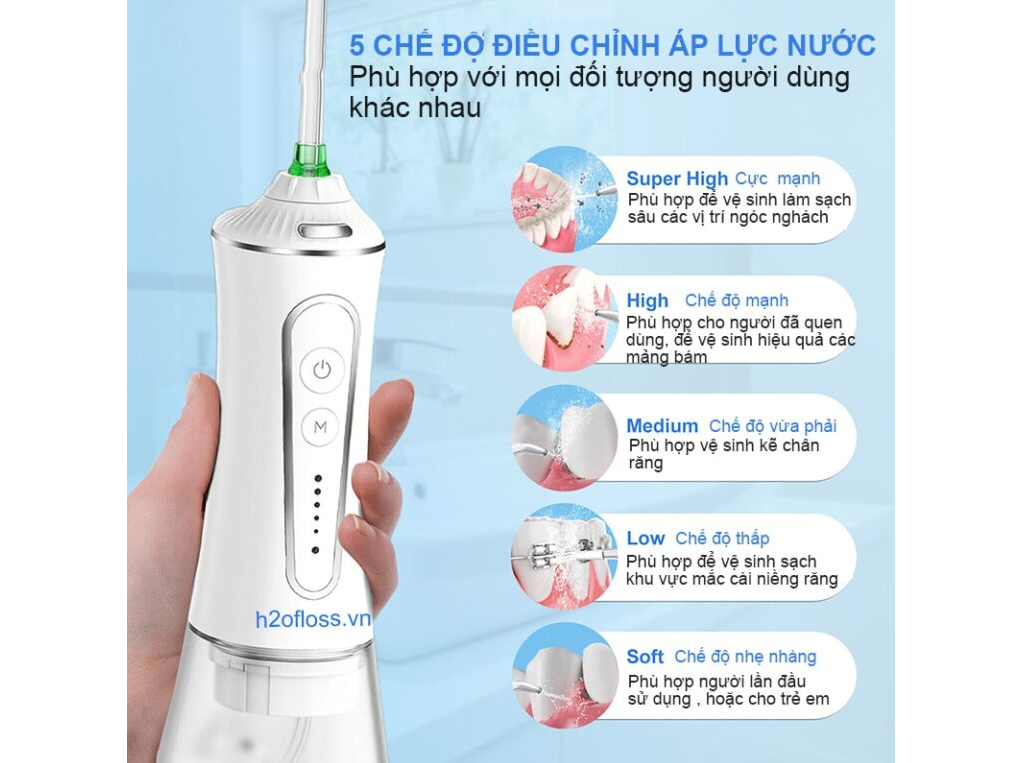 Máy tăm nước H2ofloss HF-P11