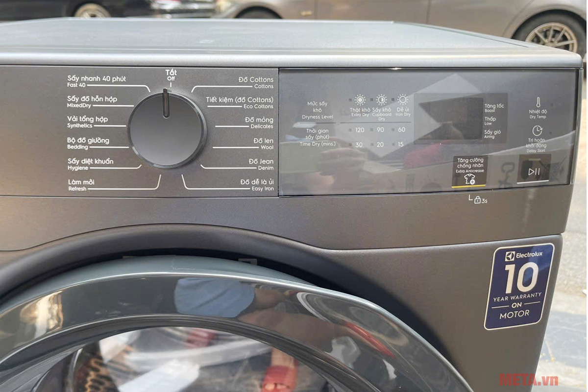 Máy sấy thông hơi Electrolux UltimateCare 9kg EDV904N3SC