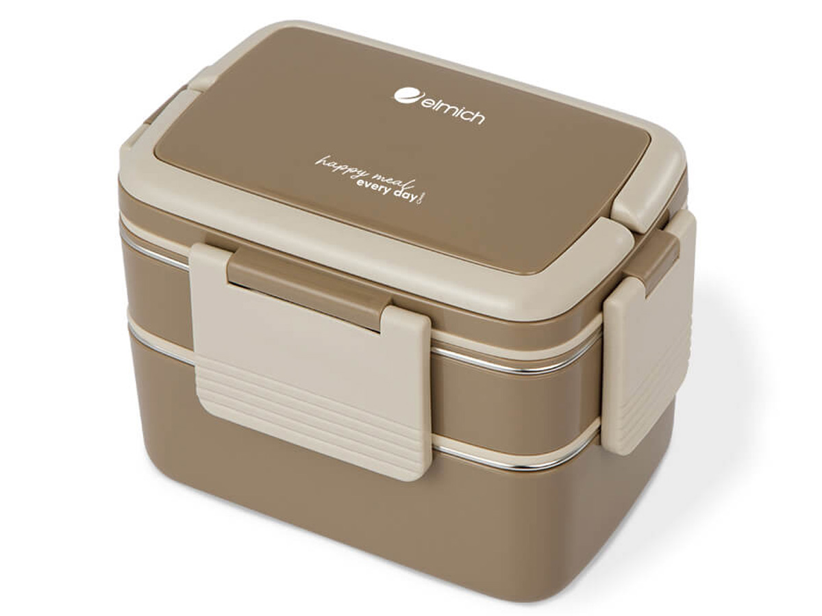 Hộp cơm 2 tầng inox 304 Elmich EL8313 (1.5L)