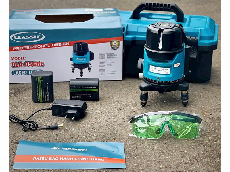 Máy cân mực 5 tia xanh Classic CLA 05GRE1