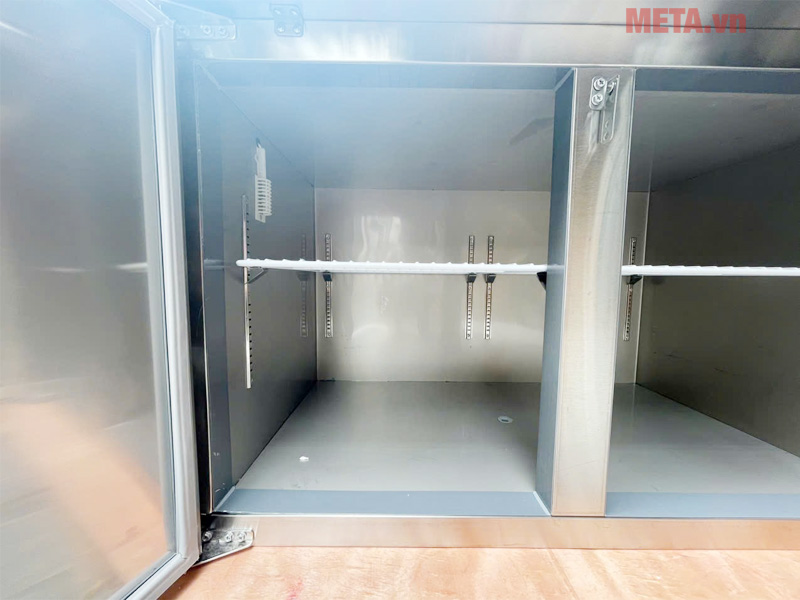 Tủ bàn mát 1500mm KIS-XDT15R - 382 lít