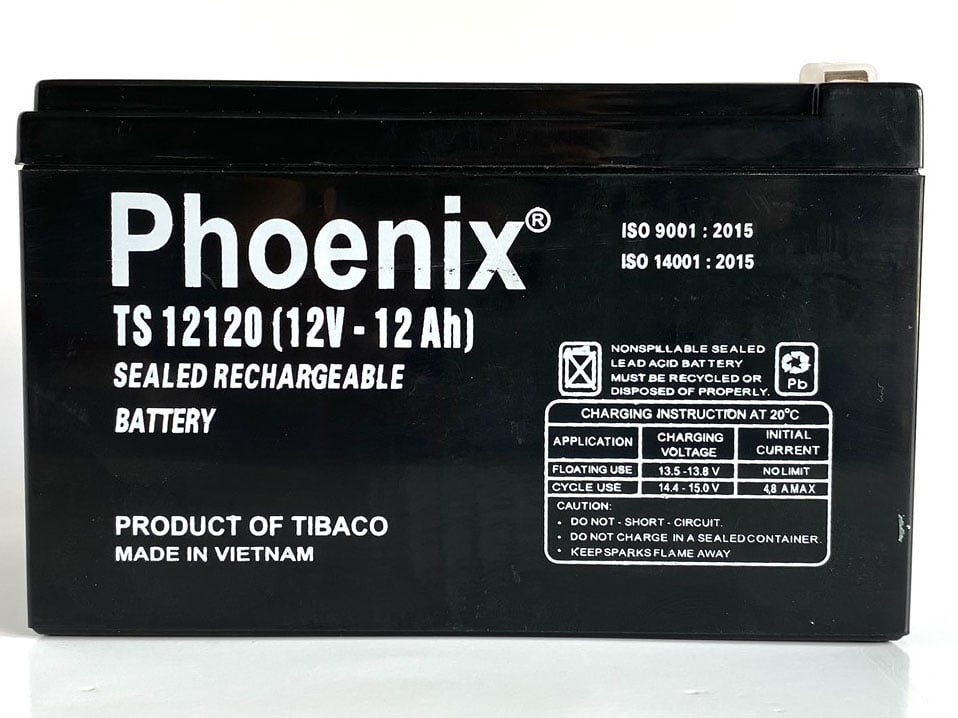 Ắc quy Phoenix 12V-12Ah TS12120