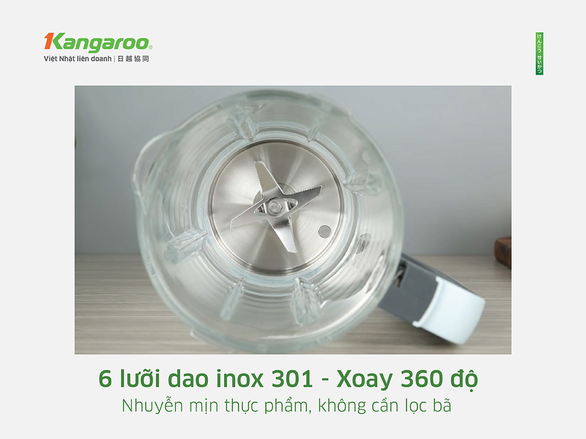 Máy xay nấu đa năng Kangaroo KG175HB2