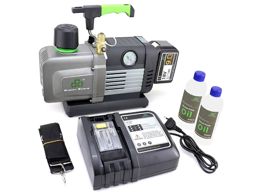 Máy bơm chân không Super Stars ST-4BMC dùng pin 4.5 CFM