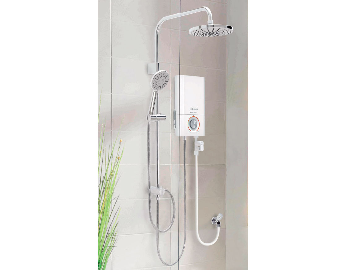 Máy nước nóng trực tiếp Vitowell Easy Premium P1 45P-V có bơm