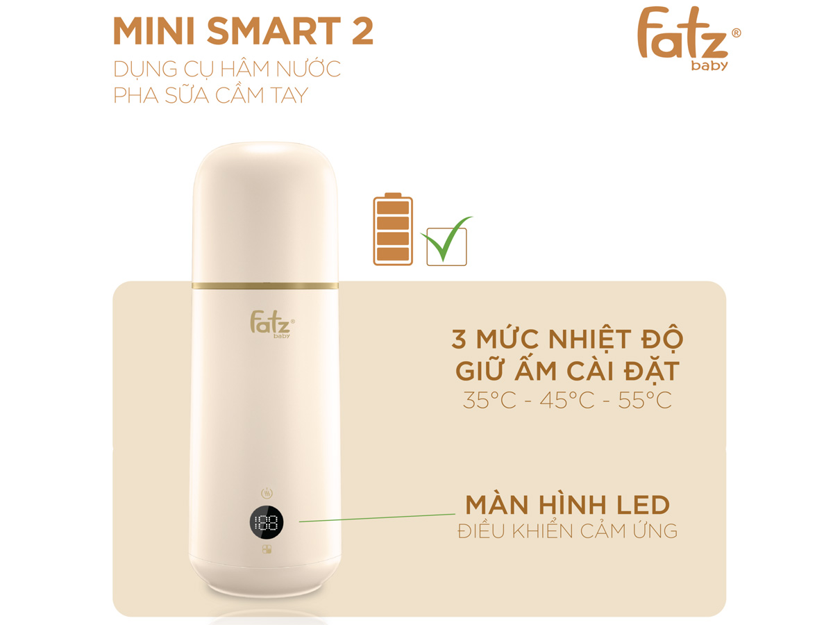 Dụng cụ hâm nước pha sữa cầm tay Mini Smart 2 FB3625VA