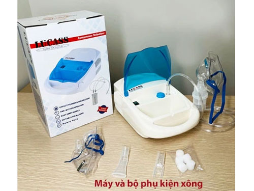 Máy xông hút 4 in 1 Lucass A27 (xông mũi, xông họng, hút mũi, hút mụn)