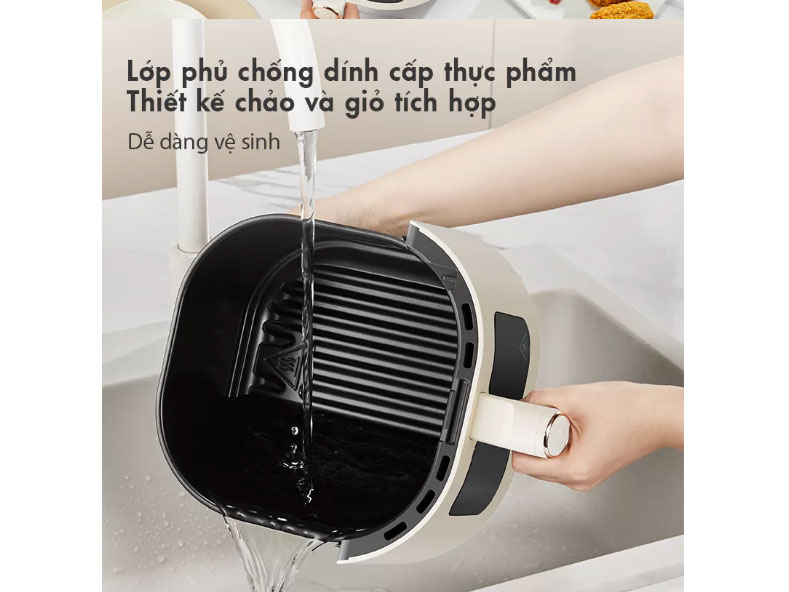 Nồi chiên không dầu Gaabor AF-45M01A 5 lít