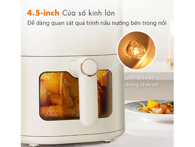 Nồi chiên không dầu Gaabor AF-45M01A 5 lít