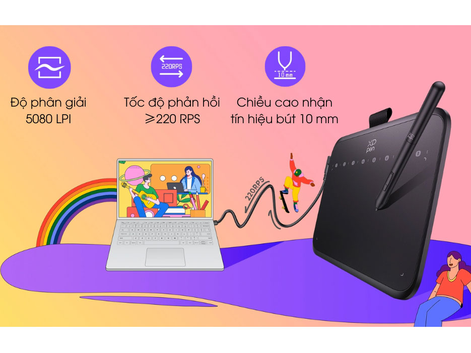 Bảng vẽ điện tử XP-Pen Deco 640