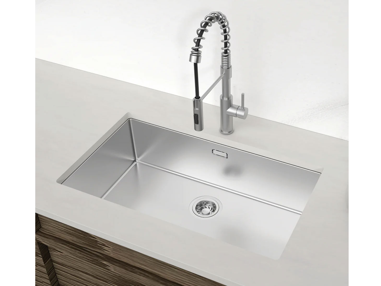 Chậu bếp Hafele SUS R25 HS24-SSN1S-BR (567.24.407)