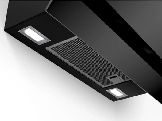 Máy hút mùi Bosch kính nghiêng DWK67CM60B Serie 4