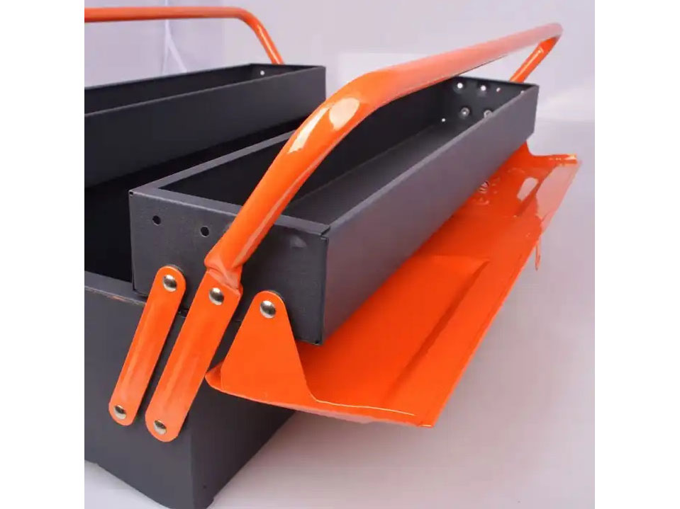 Thùng đồ nghề bằng sắt 2 ngăn Asaki AK-9956