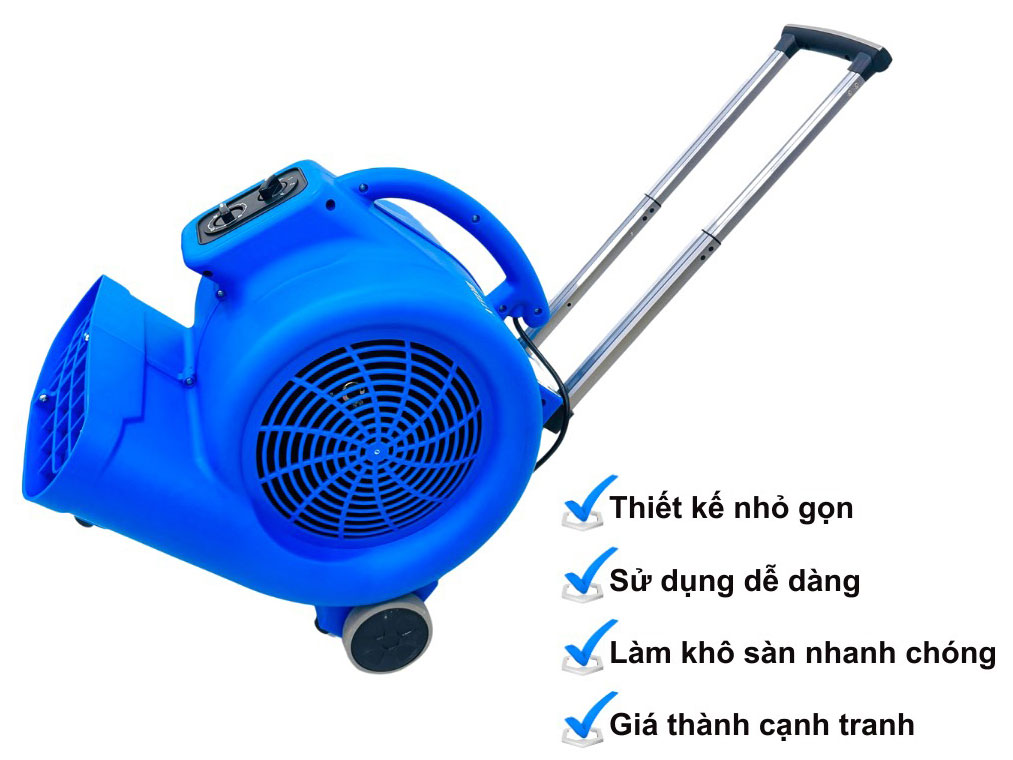 Quạt thổi sàn, thổi thảm HiClean HC900
