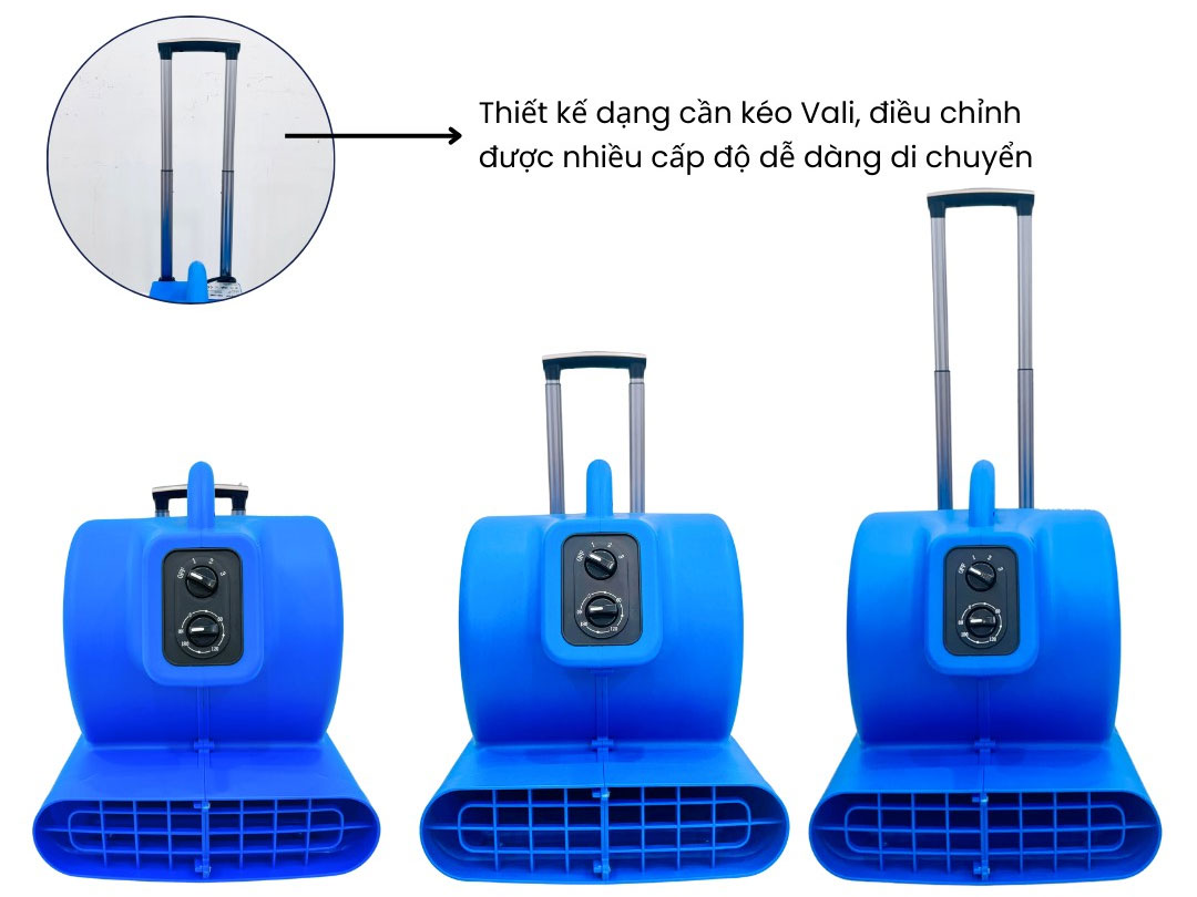 Quạt thổi sàn, thổi thảm HiClean HC900