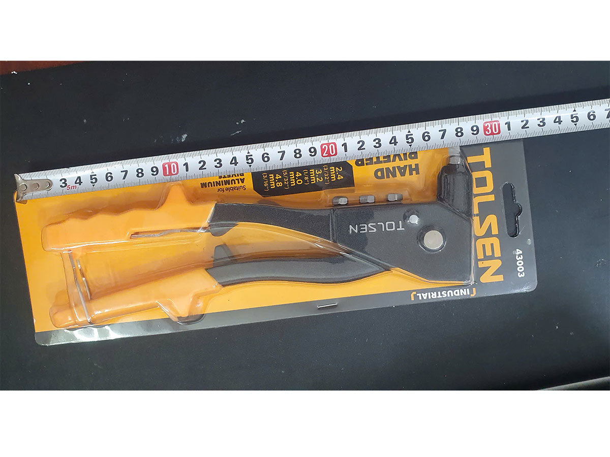 Kìm bấm rive Tolsen 43003 (10.5 inch)