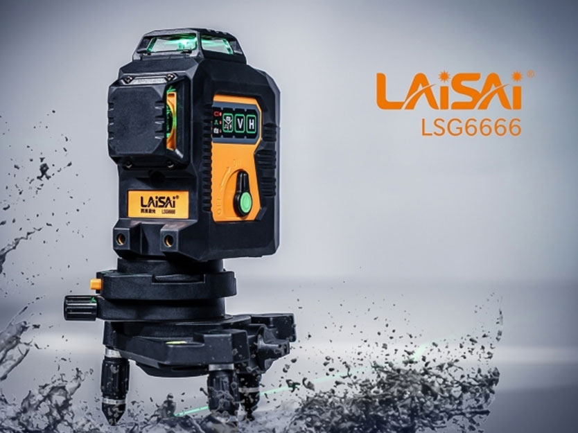 Máy cân mực laser 12 tia xanh Laisai LSG6666