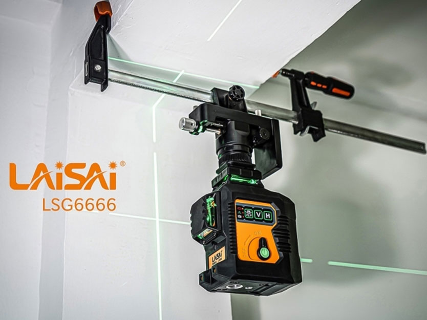 Máy cân mực laser 12 tia xanh Laisai LSG6666