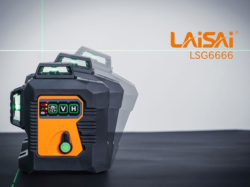 Máy cân mực laser 12 tia xanh Laisai LSG6666