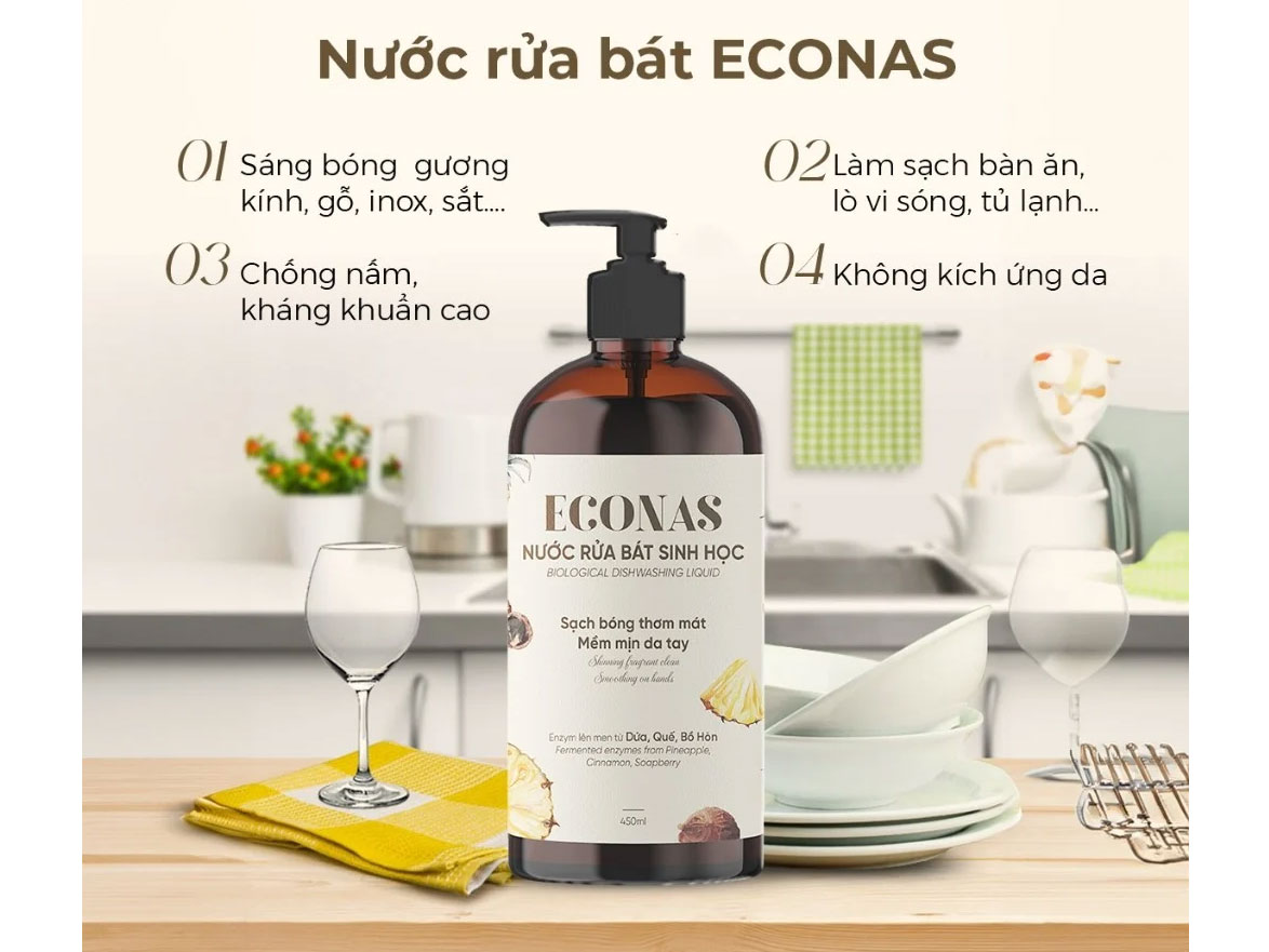 Nước rửa bát UKG 450ml