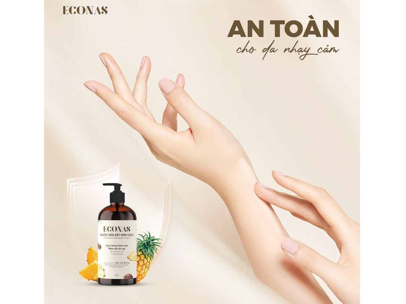Nước rửa bát UKG 450ml