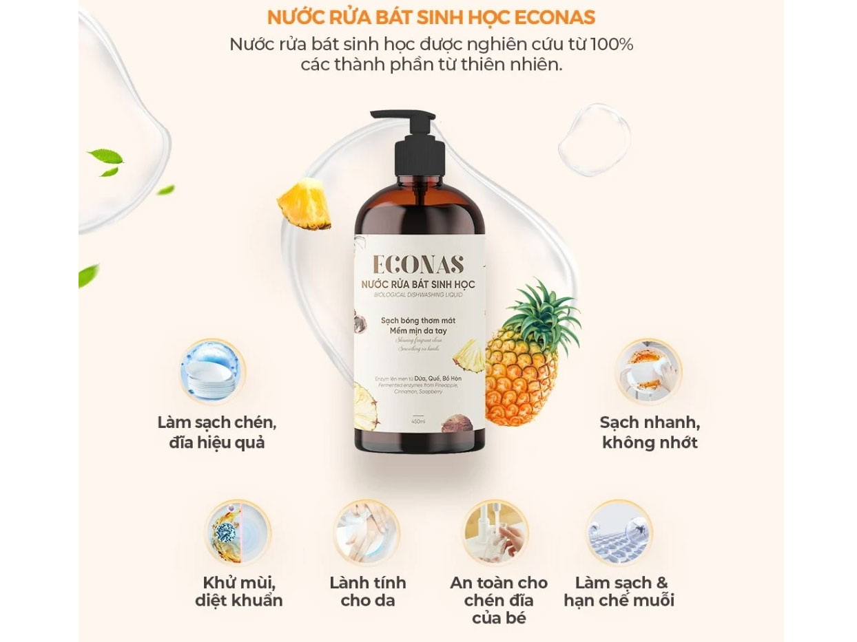 Nước rửa bát UKG 450ml