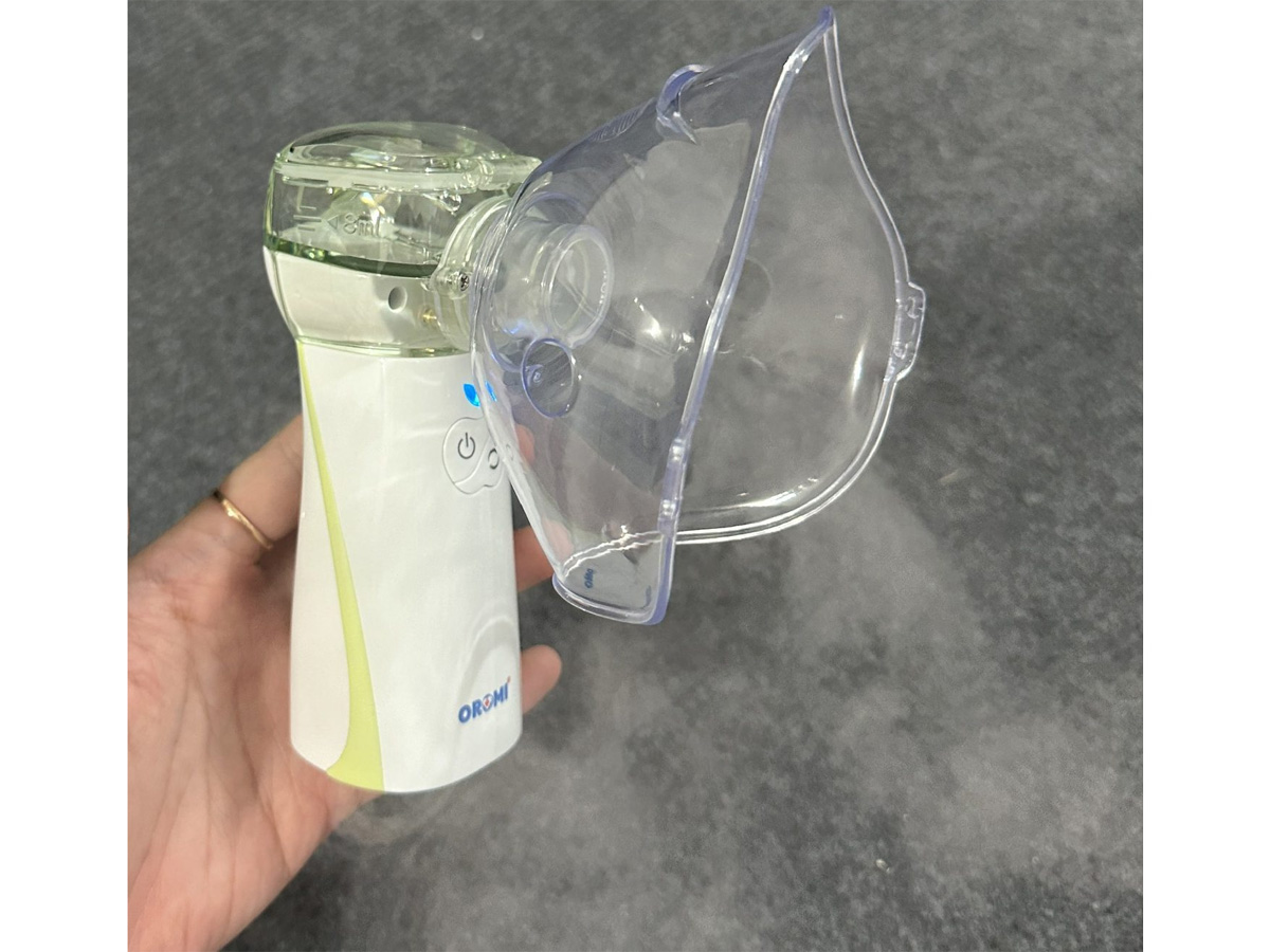 Máy xông khí dung nano cầm tay siêu âm Oromi LT-N210