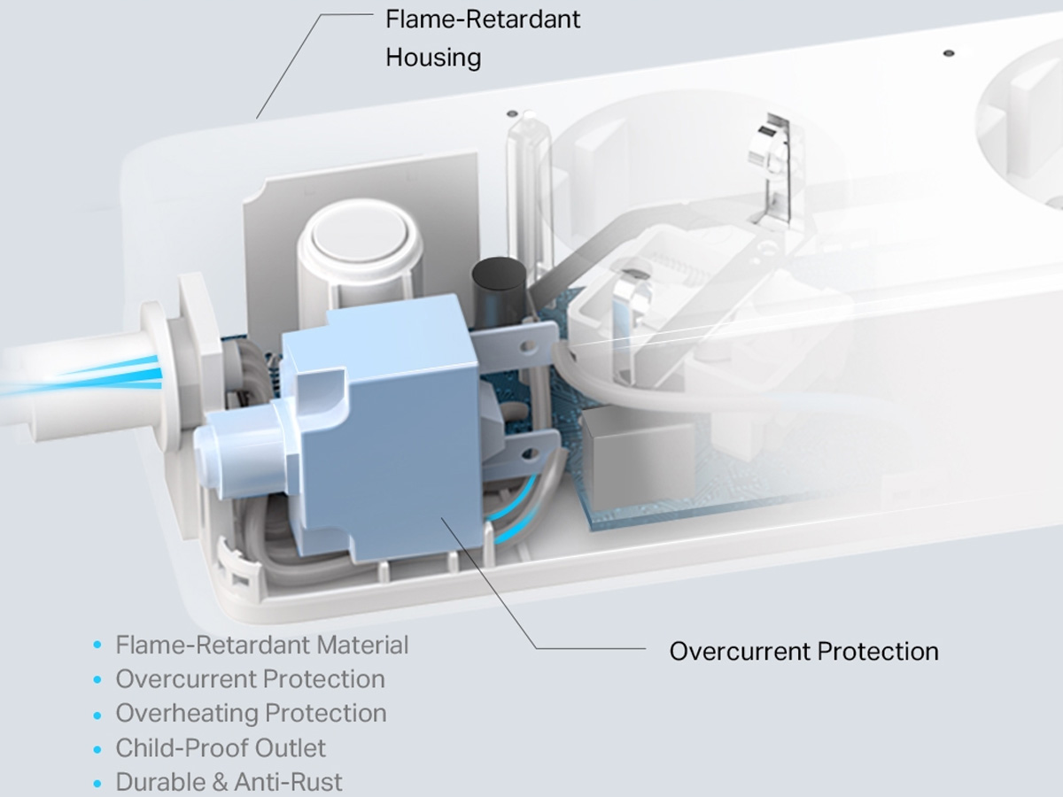 Ổ cắm dài Wi-Fi thông minh TP-Link Tapo P300