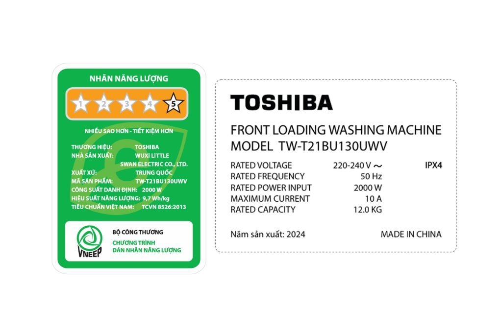 Máy giặt Toshiba Inverter 12kg TW-T21BU130UWV(MG)