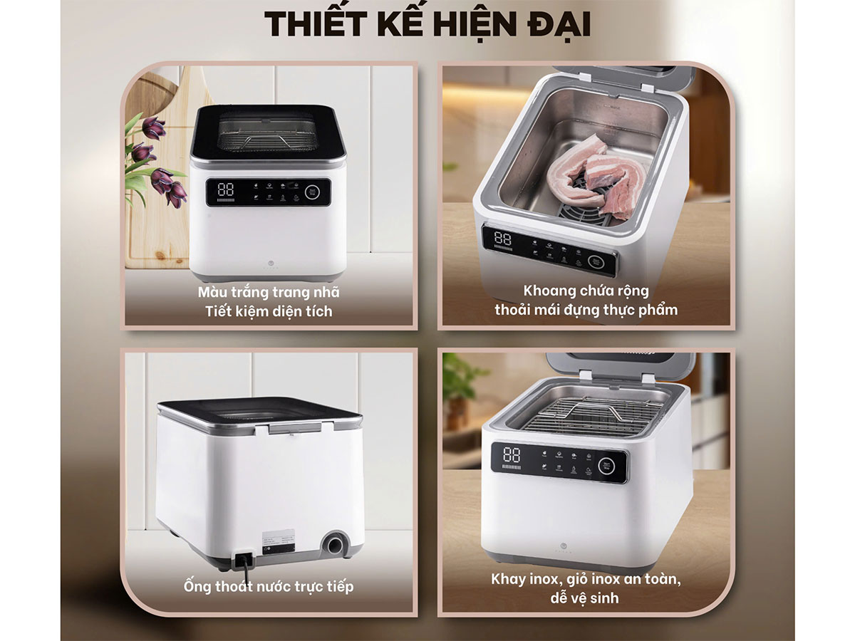 Máy rửa thực phẩm thông minh U Ultty WHF